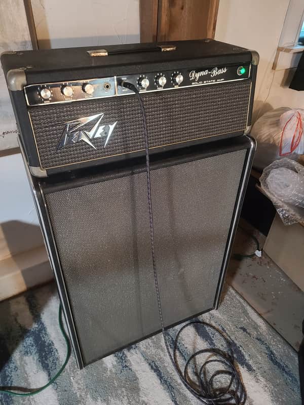 1967 Vintage Peavey Dyna-Bass 80-Watt Solid State Bass Head *Rare* image 1