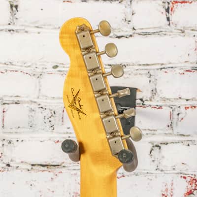 Fender - Custom Shop 1960 Telecaster Custom Journeyman - Electric Guitar - Seafoam Green Sparkle - w/ Hardshell Case - x9575 image 6