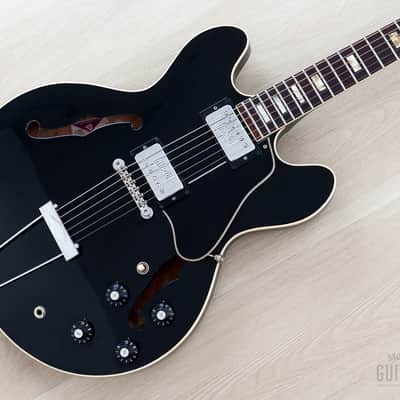 1972 Gibson ES-335 TD Vintage Semi-Hollow Guitar Ebony w/ Embossed T Tops & Case, Gord Miller image 1