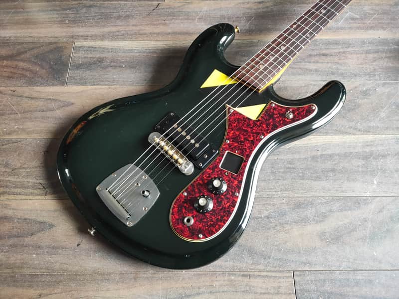 1970's Aria Diamond 1702T Mosrite Style Vintage Guitar (Made in