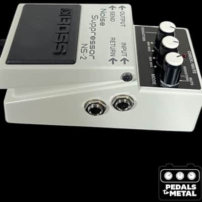 Boss NS-2 Noise Suppressor (Silver Label) 1989 - Present - White - X16597 image 5