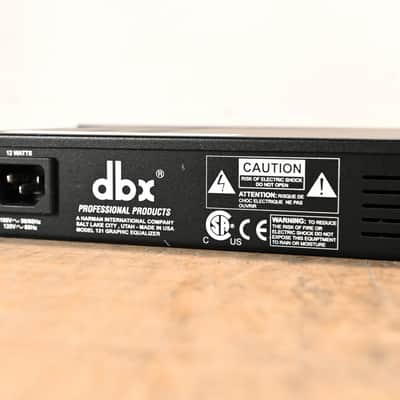 dbx 131 31-Band Graphic Equalizer CG01VRG image 8