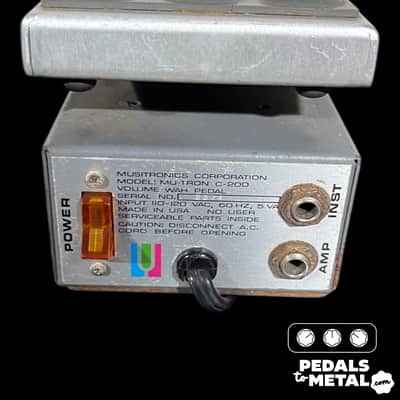 Mu-Tron Volume/Wah 1970s X11401 image 4
