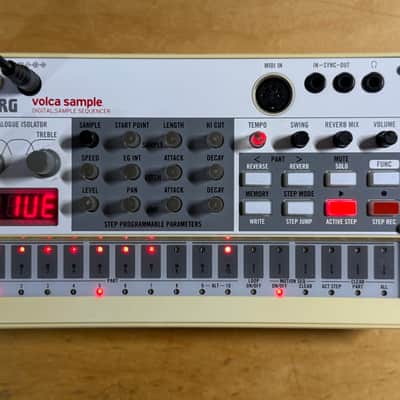 Portable Beatmaking Bundle — Korg Volca Sample Sampler + Sony MDR-ZX110 Headphones
