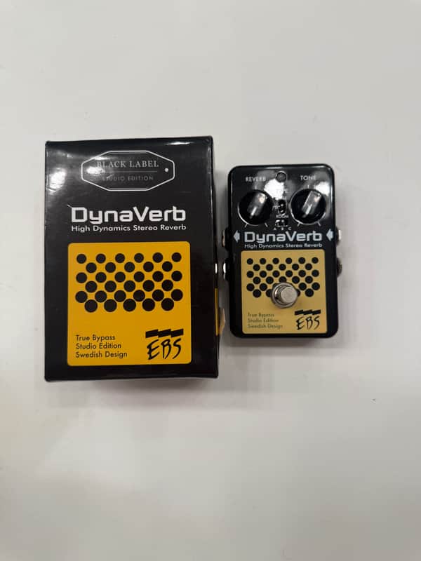 EBS DynaVerb High Dynamics Stereo Reverb Pedal | Reverb Canada