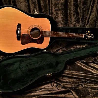 Guild DV6 1997 Westerly Rhode Island Dreadnought Acoustic Mahogany Back and Sides like a D40 D18 image 14
