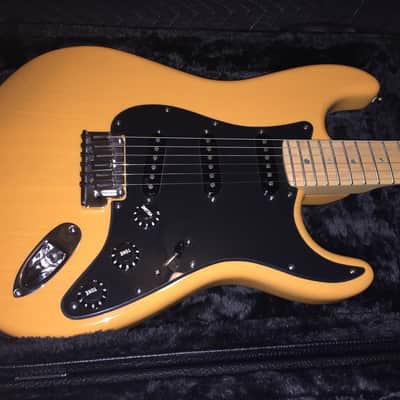 Fender American Deluxe Stratocaster Butterscotch Blonde USA Strat. Clean! image 7