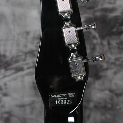 Danelectro '56 Single-Cutaway Bass Guitar - Black *Free Shipping in the USA* image 5