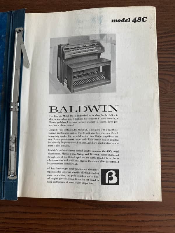 Baldwin Model 48C Organ