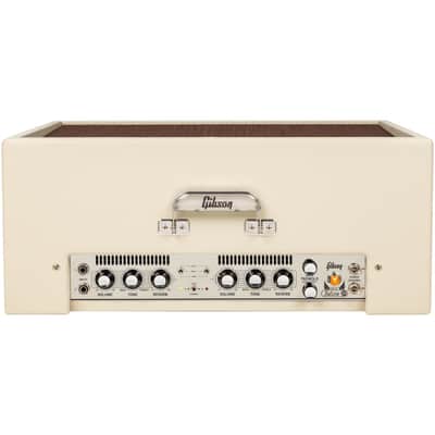 Gibson Dual Falcon 20 2x10 Two Channel Combo, Cream Bronco, Oxford Grille image 6