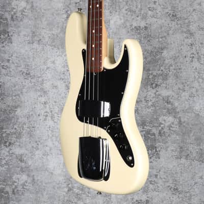 Fender American Special Jazz Bass Rosewood Fretboard 2010 Olympic White image 5