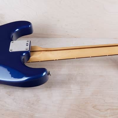 Fender Deluxe Series Acoustasonic Stratocaster 2003 Sapphire Blue Transparent w/ Bag image 8