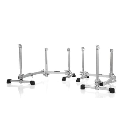 Pearl DR564C Icon Twin Low-Rise Curved Folding Side Racks image 3