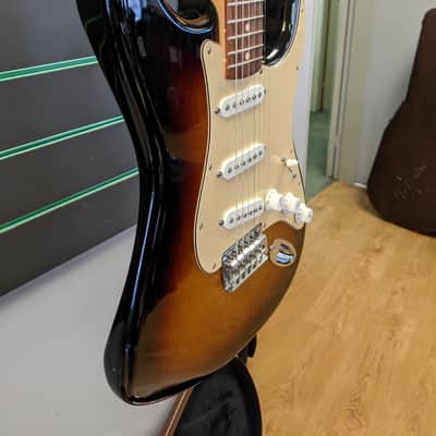 Fender Mexican Standard Stratocaster 2012 Sunburst Electric Guitar image 6