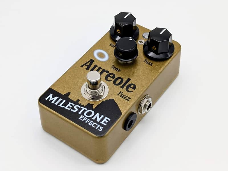 Milestone Effects Aureole Fuzz MK1 Bender Style Germanium Philips 2N280 OC71 TI Texas Instruments 2G308 280 71 308 R.01 Tone MkI Tonebender image 1