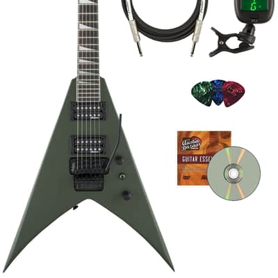 Jackson JS Series King V JS32 Electric Guitar - Matte Army Drab w/ Instrument Cable image 1