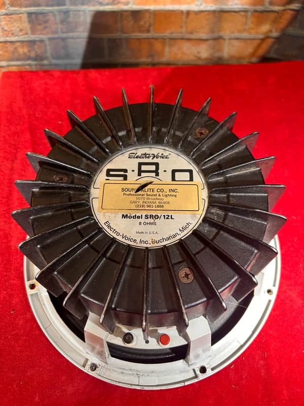 Electro Voice Vintage SRO/12L 8 Ohm 12" Speaker image 1