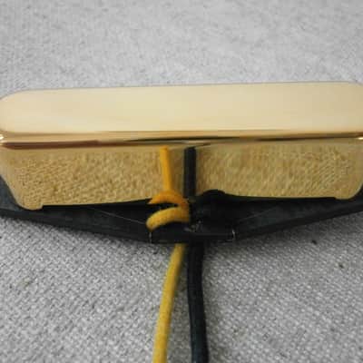 Telecaster Neck Gold Plated Pickup A5 7.5kOhm Handwound Vintage Tele Q 50s Broadcaster Nocaster image 2