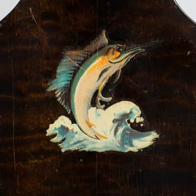 Gibson  EH-100 Lap Steel Electric Guitar (1938), ser. #DGE-2913, original hard shell case. image 16