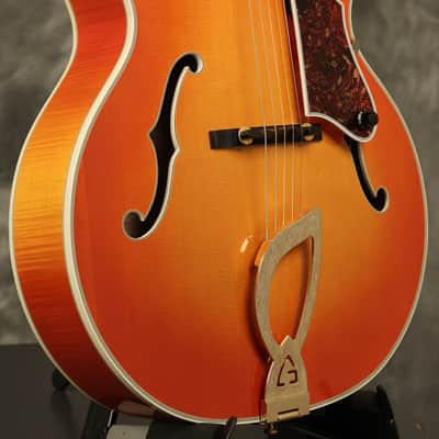 1988 Guild Artist Award in RARE Orange Sunburst w/ flame maple back + sides image 12