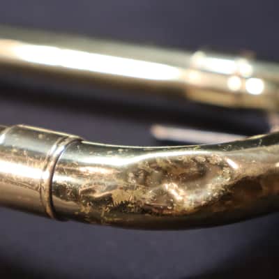 Bach Student BTB202 Tenor Trombone - Lacquered With Mouthpiece And Case image 7