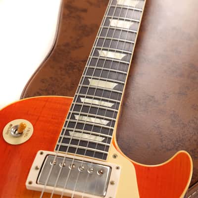Gibson Custom Shop 1960 Les Paul Standard Reissue Tangerine Burst VOS image 7