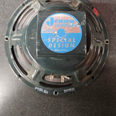 Jensen P10R Vintage Alnico 10" 25-Watt 8ohm Guitar Speaker 2010s - Green image 1