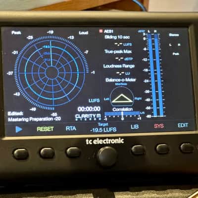 TC Electronic Clarity M Desktop Stereo/5.1 Audio Loudness Meter 2010s - Black image 2