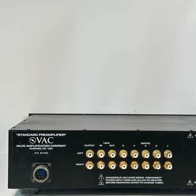 VAC Standard Preamplifier LE w/ Phono Option image 9
