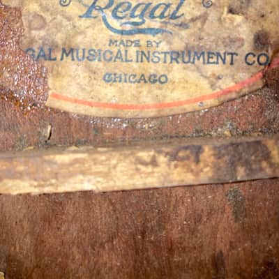 Vintage Regal Wendell Hall “Red Head” Soprano Ukulele 1920s image 7