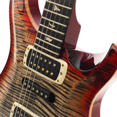PRS Modern Eagle V 10-Top 2025 Charcoal Cherry Burst image 7