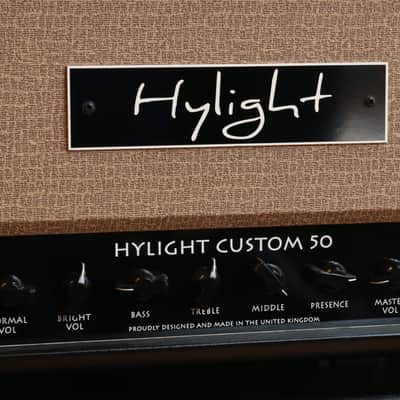 Hylight Electronics VR504 Custom 50 Head & VE212F Speaker Cabinet (Made in UK) image 9