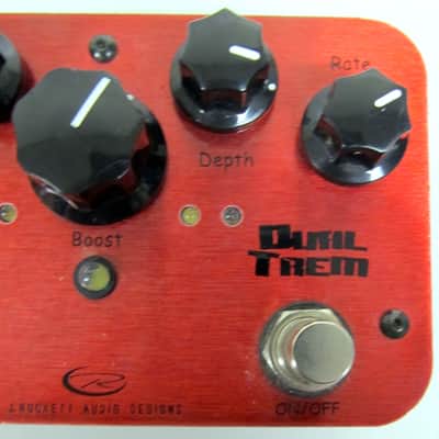 Used J. Rockett Josh Smith Dual Tremolo Red VGC image 9