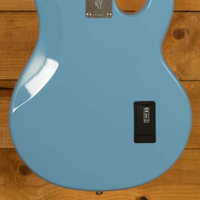 Sterling RAY4LH SUB Series StingRay Bass - Chopper Blue - Left-Handed imagen 4