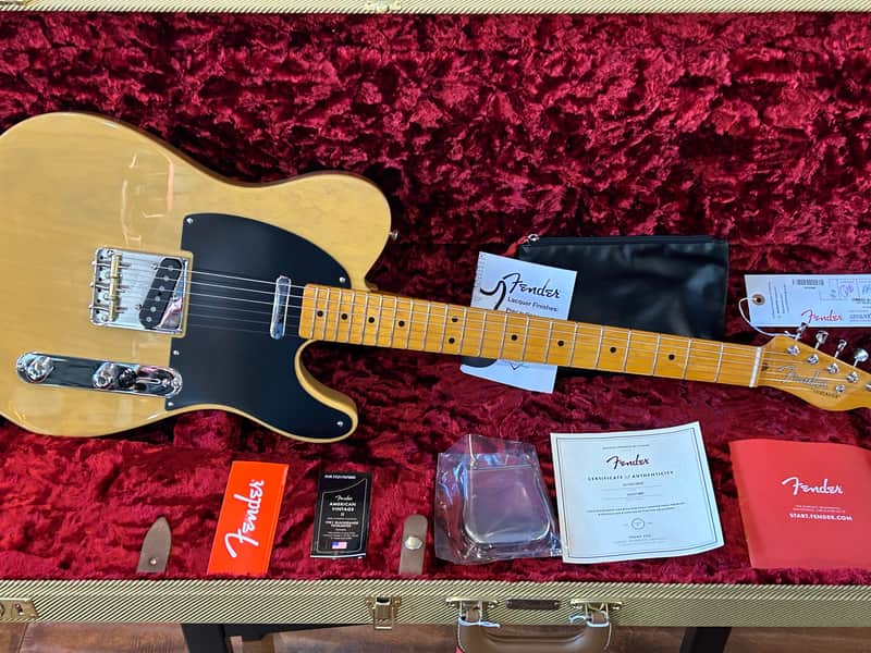 Fender  American Vintage II ‘51 Telecaster- Butterscotch Blonde /7lbs. 8.6oz #V2431489 image 1