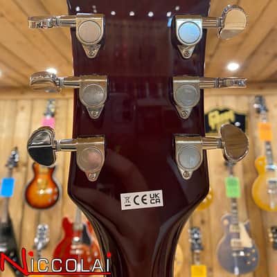 GRETSCH G2655 Streamliner Center Block Jr. Double-Cut with V-Stoptail, Laurel Fingerboard, Claret Burst image 15