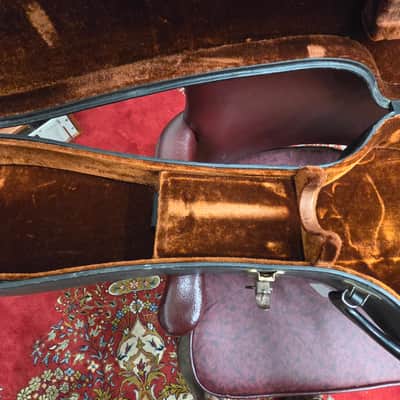 Gibson SG Guitar Hard Case Brown Lined 1970s image 14