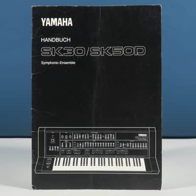Yamaha SK30 / SK50D Symphonic-Ensemble Handbuch in German