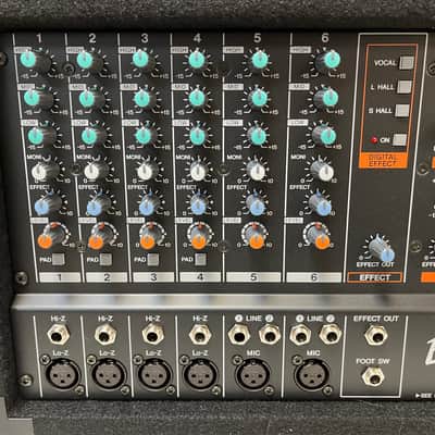 YAMAHA EMX 640 6 CHANNEL POWERED MIXER - NEAR MINT! image 3
