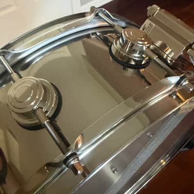 DW Collector's Series Stainless Steel 5.5x14" Snare Drum w/ Nickel Hardware image 7