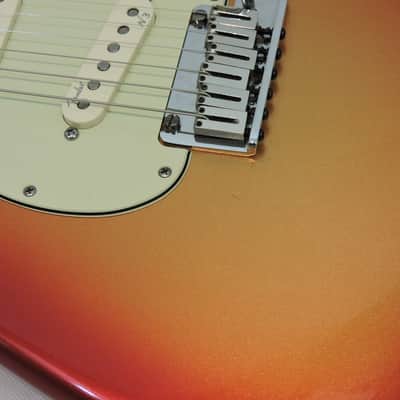 Fender American Deluxe Stratocaster 2011 - Sunset Metallic image 10