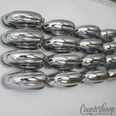 *Slingerland 16x Small Sound King Lugs Tom Drum Chrome Hex USA Vintage 60s-70s* image 2