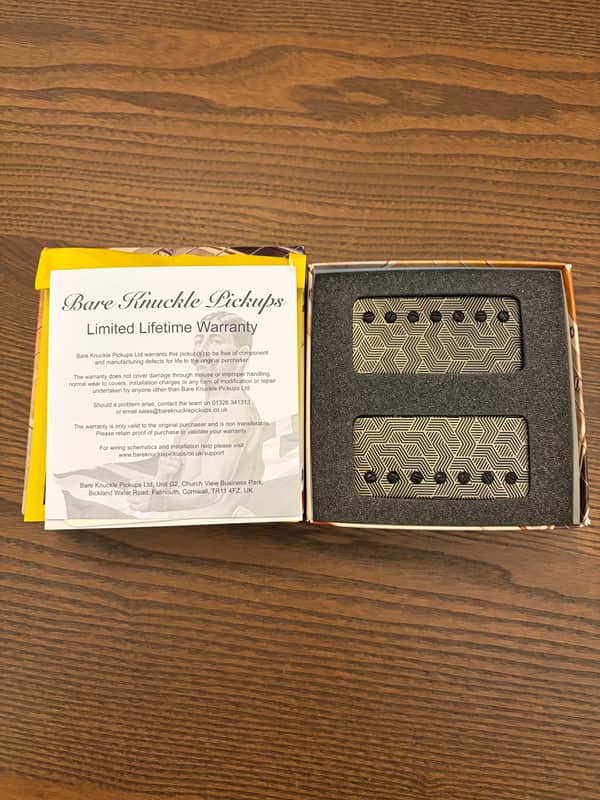 Bare Knuckle Polymath 7-String Humbucker Set image 1