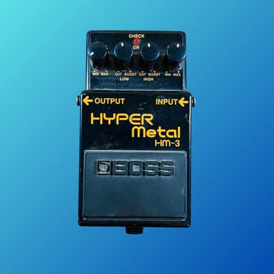 Boss HM-3 Hyper Metal Distortion Pedal | Reverb