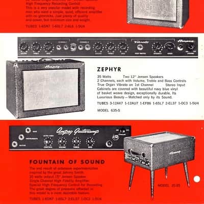 AMPEG Dolphin 518 1960 Navy Random Flair image 12
