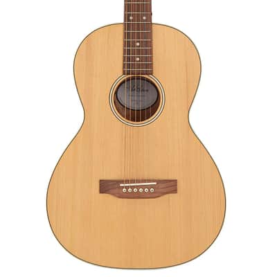 Art & Lutherie Roadhouse Natural EQ Solid Top Parlour Electro-Acoustic Guitar image 2