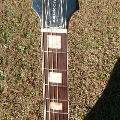 Aria WH-25 Hummingbird style guitar Japan Vintage  '70 Natural+Gig Bag image 5