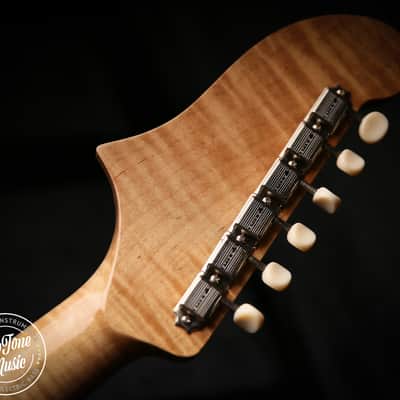 Bilt Guitars Zaftig Bound Top Firemist Silver Curtis Novak VI Pickups image 17