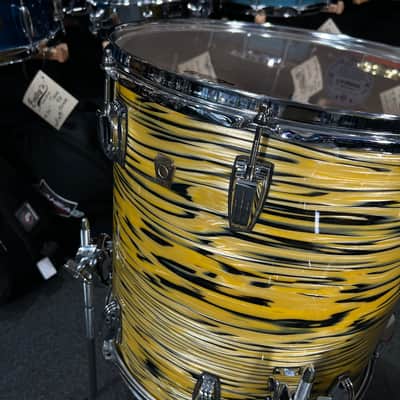 Ludwig Classic Maple FAB 13/16/22" Drum Set Kit in Lemon Oyster from NAMM image 5