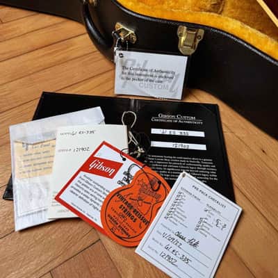 Gibson '61 ES-335 Reissue 2022 - VOS Vintage Burst image 5